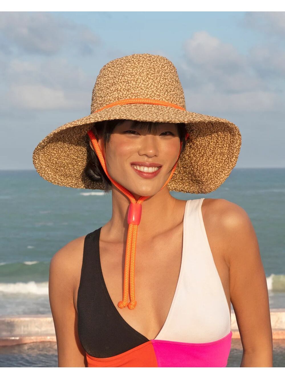 Eric Javits Aimee Straw Packable Hat